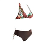 Salming Fairy Halterneck Bikini. Pen bikini fra Salming. Overdel i halterneck modell. Matchende truser i hipster modell. Fine knytedetaljer med ...