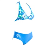 Salming Mariella Halterneck Bikini. Pen bikini fra Salming. Overdel i halterneck modell med knyting i nakken. Matchende truser i hipster modell....