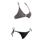 Salming Topaz Halterneck Bikini. Pen bikini fra Salming. Salming bikinioverdel i halterneck modell. Tilhørende Salming truser med knytbare bånd ...