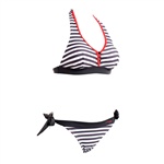 Salming Aisha Halterneck Bikini. Pen bikini fra Salming. Salming bikinioverdel i halterneck modell. Tilhørende Salming truser i brief modell med...